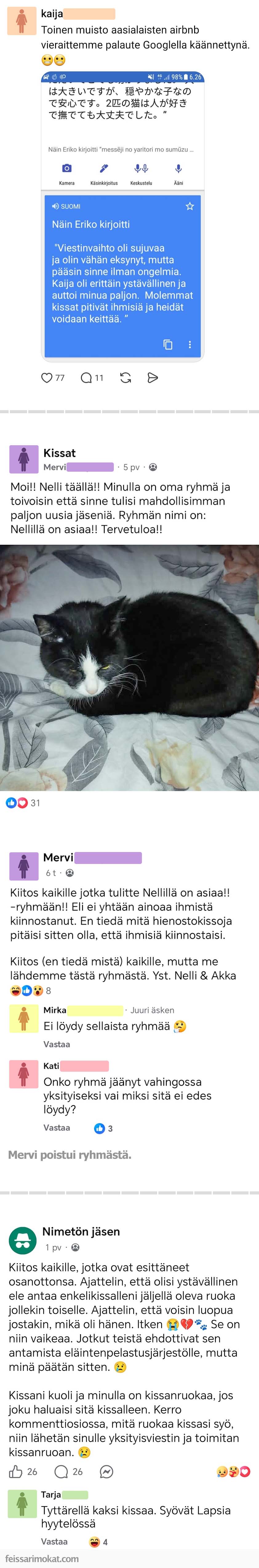 Kissaihmiset, osa 76