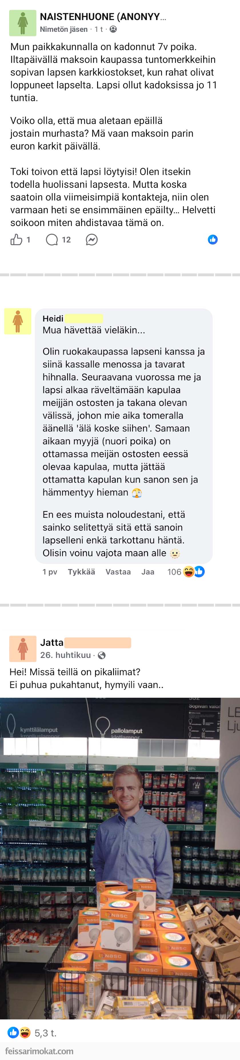 Kohtaamisia kaupoilla, osa 147