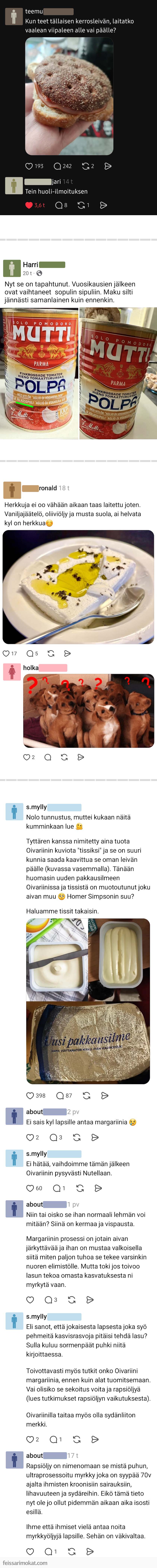 Mitä tänään syötäisiin? Osa 180