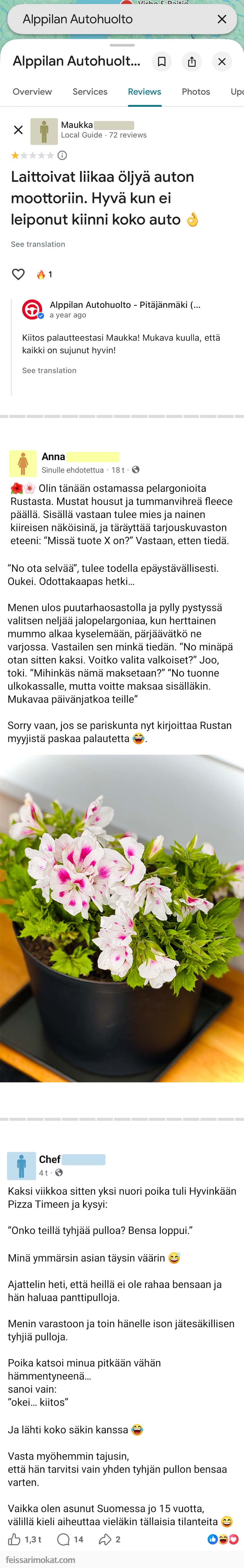 Asiakaspalvelun aarteita, osa 18