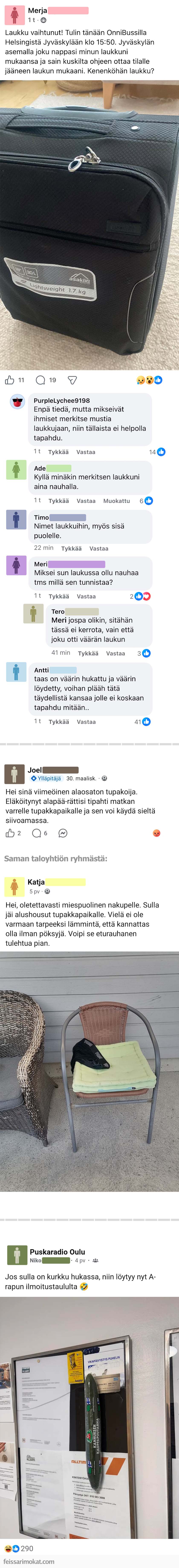Löytötavaratoimisto Facebook, osa 92