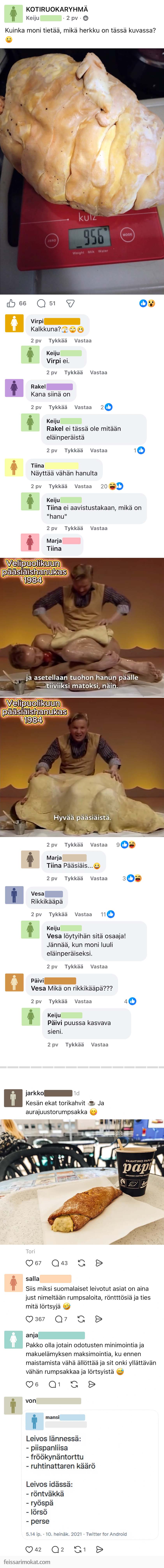 Mitä tänään syötäisiin? Osa 185