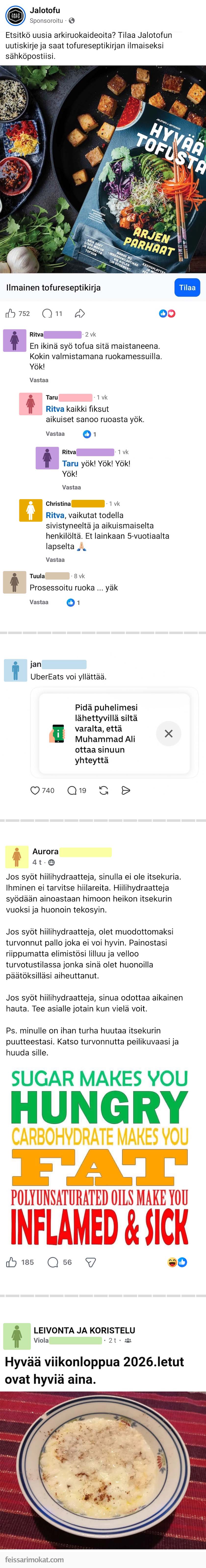 Mitä tänään syötäisiin? Osa 186