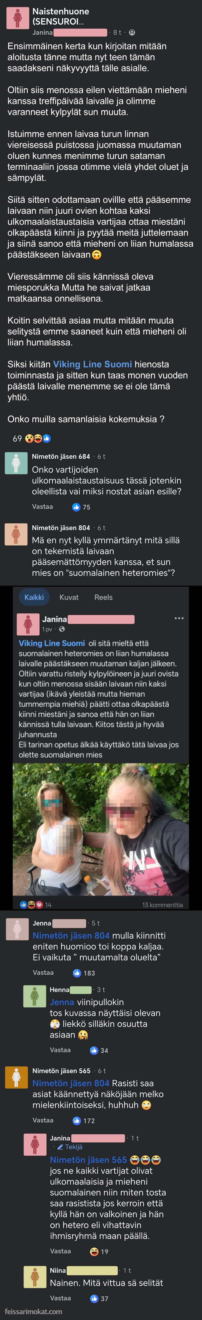Naistenhuoneen ovi jäi auki, osa 367