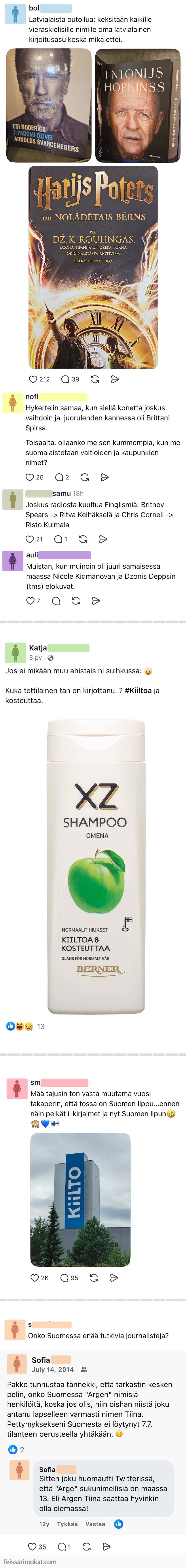 Ihana kielemme, osa 100
