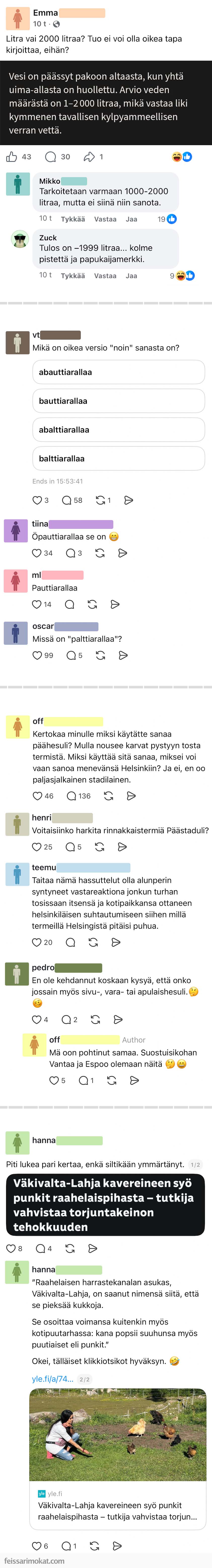 Ihana kielemme, osa 97