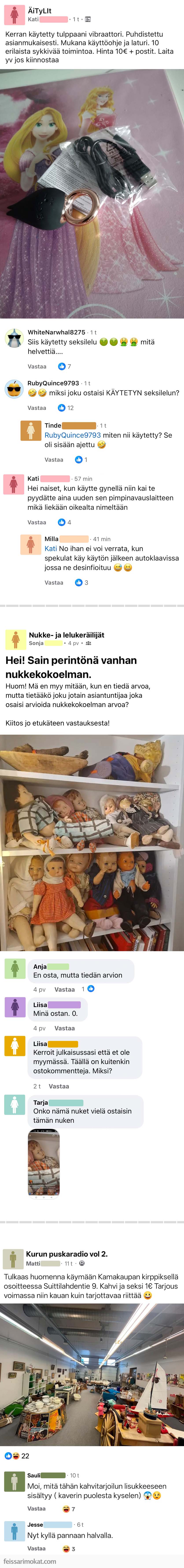 Kirpputorin löytöjä, osa 603