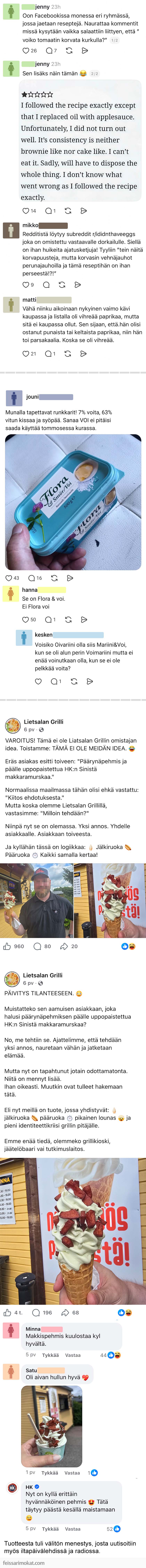Mitä tänään syötäisiin? Osa 188