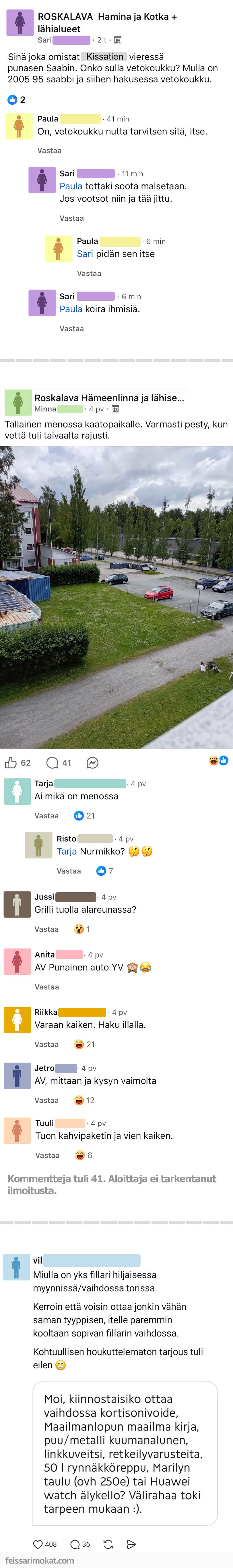 Roskalavalla rapisee, osa 204