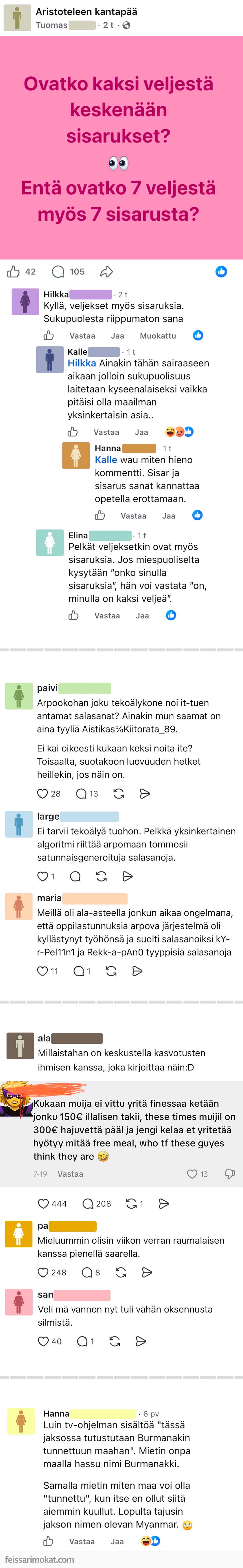 Ihana kielemme, osa 103
