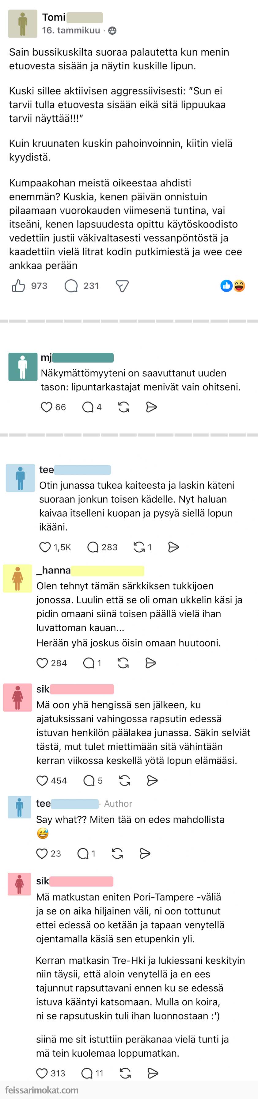 Juttuja joukkoliikenteestä, osa 76