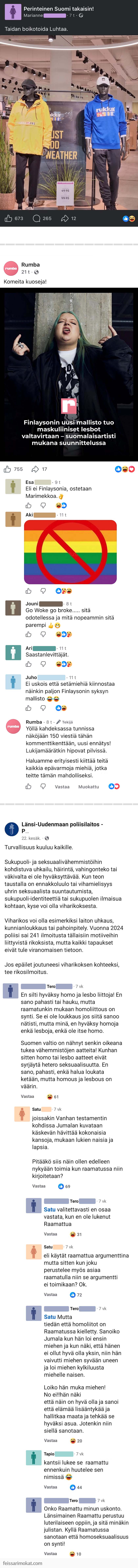 Mielensäpahoittajat, osa 118