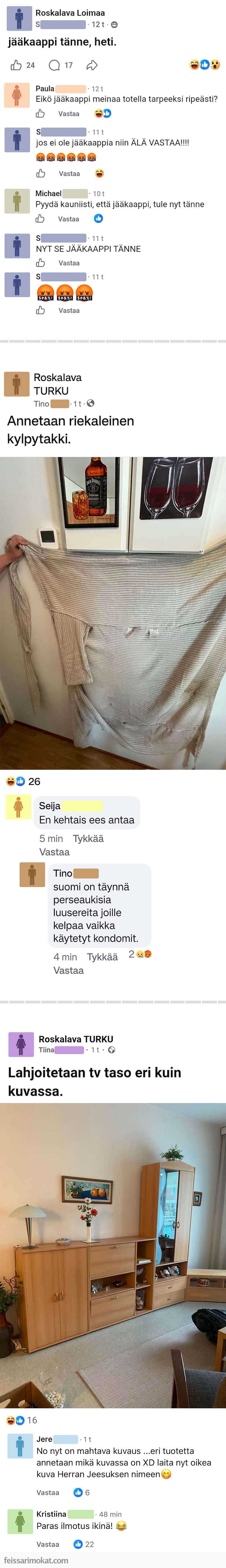 Roskalavalla rapisee, osa 205