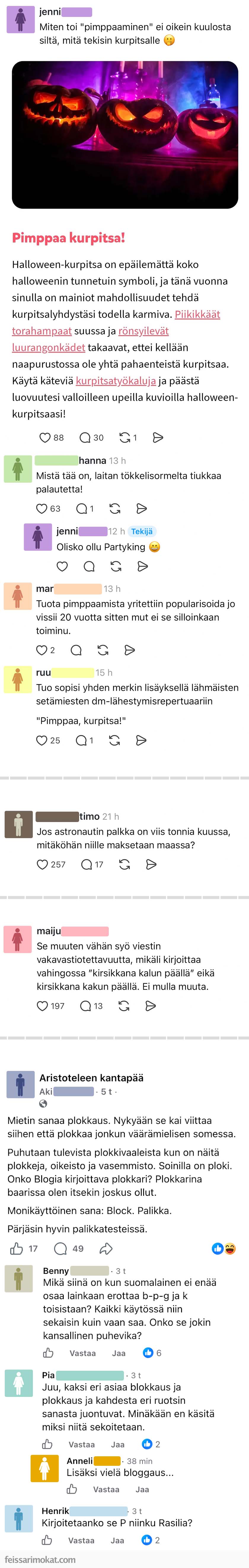 Ihana kielemme, osa 108
