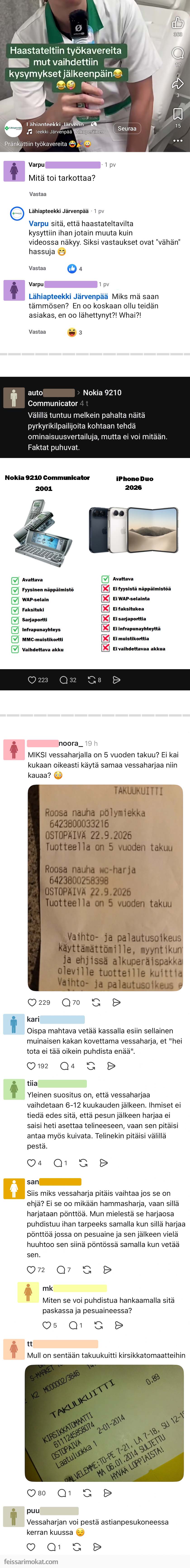 Sekalaisia, osa 760