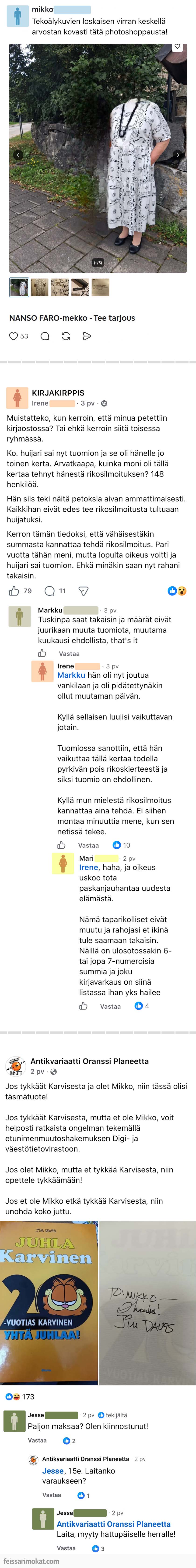 Kirpputorin löytöjä, osa 606