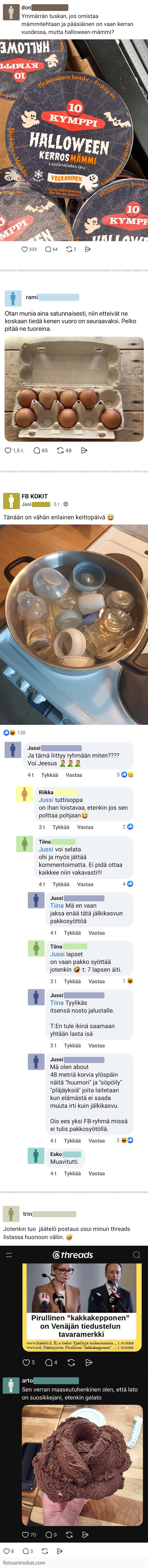 Mitä tänään syötäisiin? Osa 198