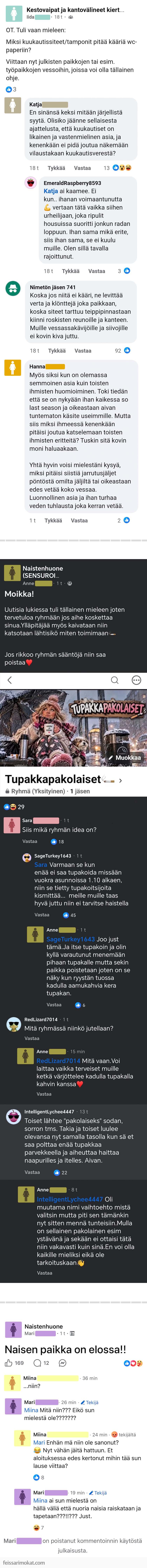 Naistenhuoneen ovi jäi auki, osa 373